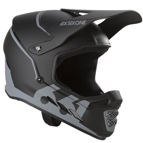 SIXSIXONE 661 RESET Full Face Helmet Midnight Black